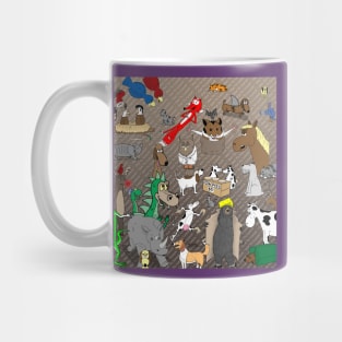 Out to Lunch Animals Collection Mug